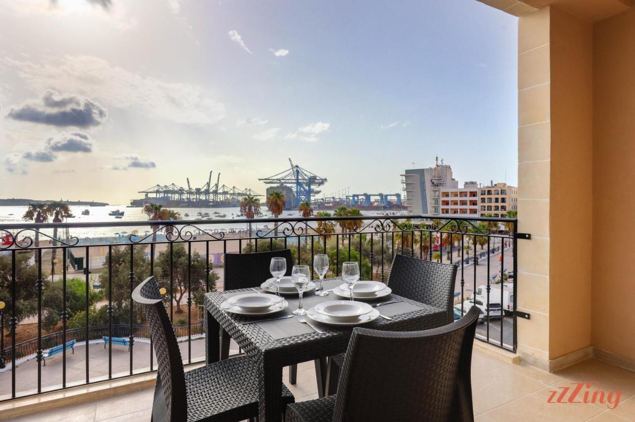 Luxurious Duplex Seafront Apt W Amazing Sea Views Birżebbuġa 外观 照片